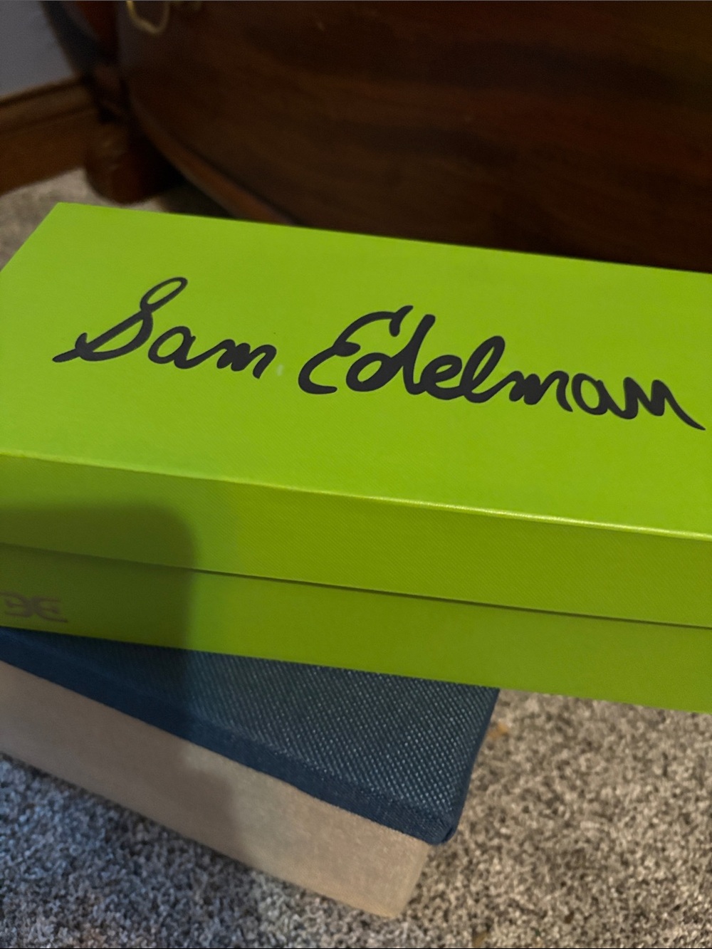 Ladies - new Sam Edelman black leather loafers - Picture 2 of 9